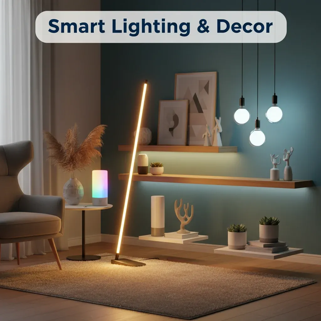 إضاءة وديكور