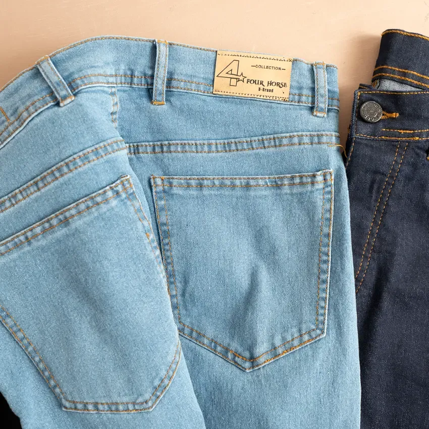 men-casual-jeans-solid-design-daily-wear