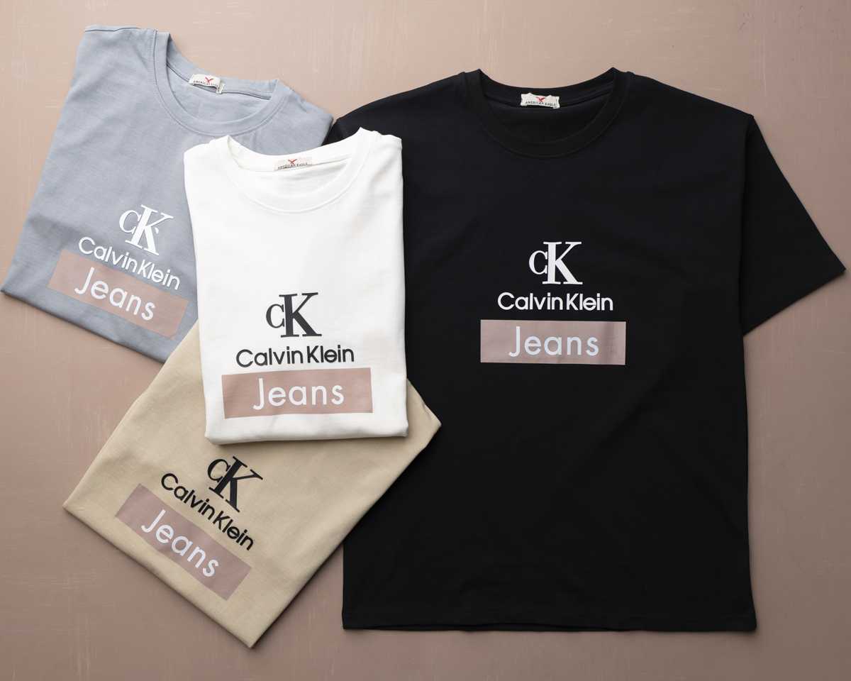 تيشرت calvin klein بوليفار اوفر سايز 