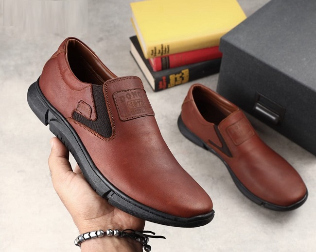 حذاء رجالي دونجا DONGA D8 جلد طبيعي شموازيت