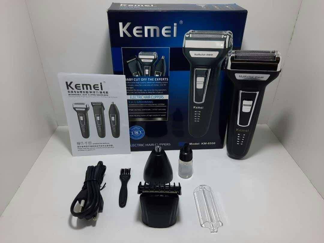 ماكينة حلاقة KEMEI KM-6558 3in1