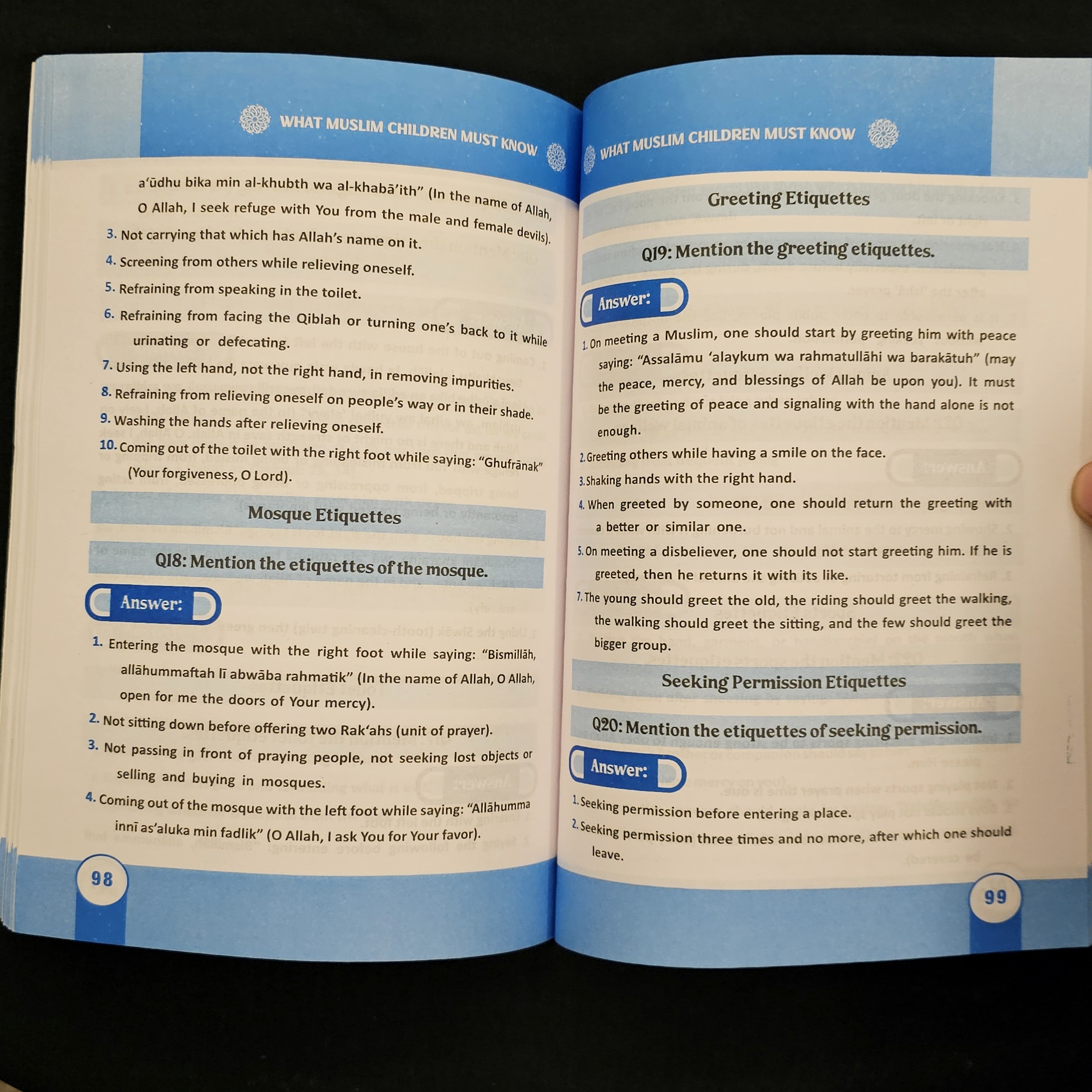 What Muslim Children Must Know