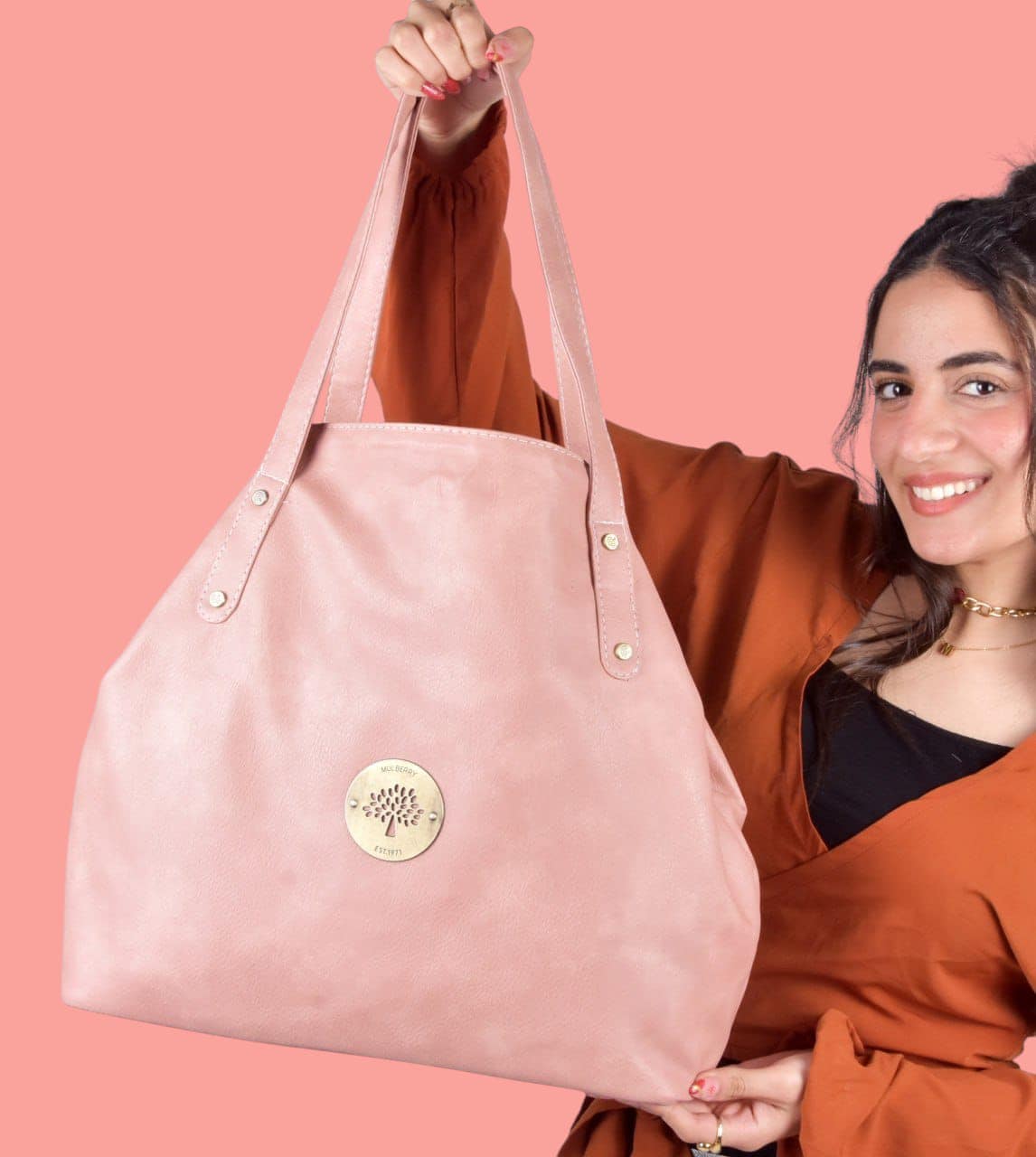 شنطة جلد كبيرة - Sawa Leather's Bags