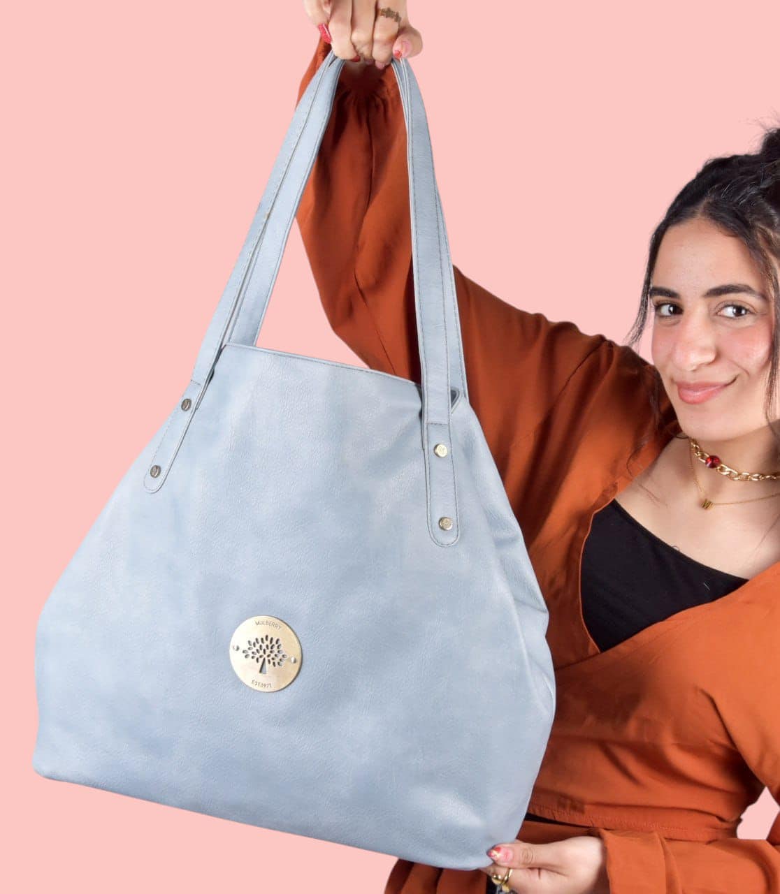 شنطة جلد كبيرة - Sawa Leather's Bags