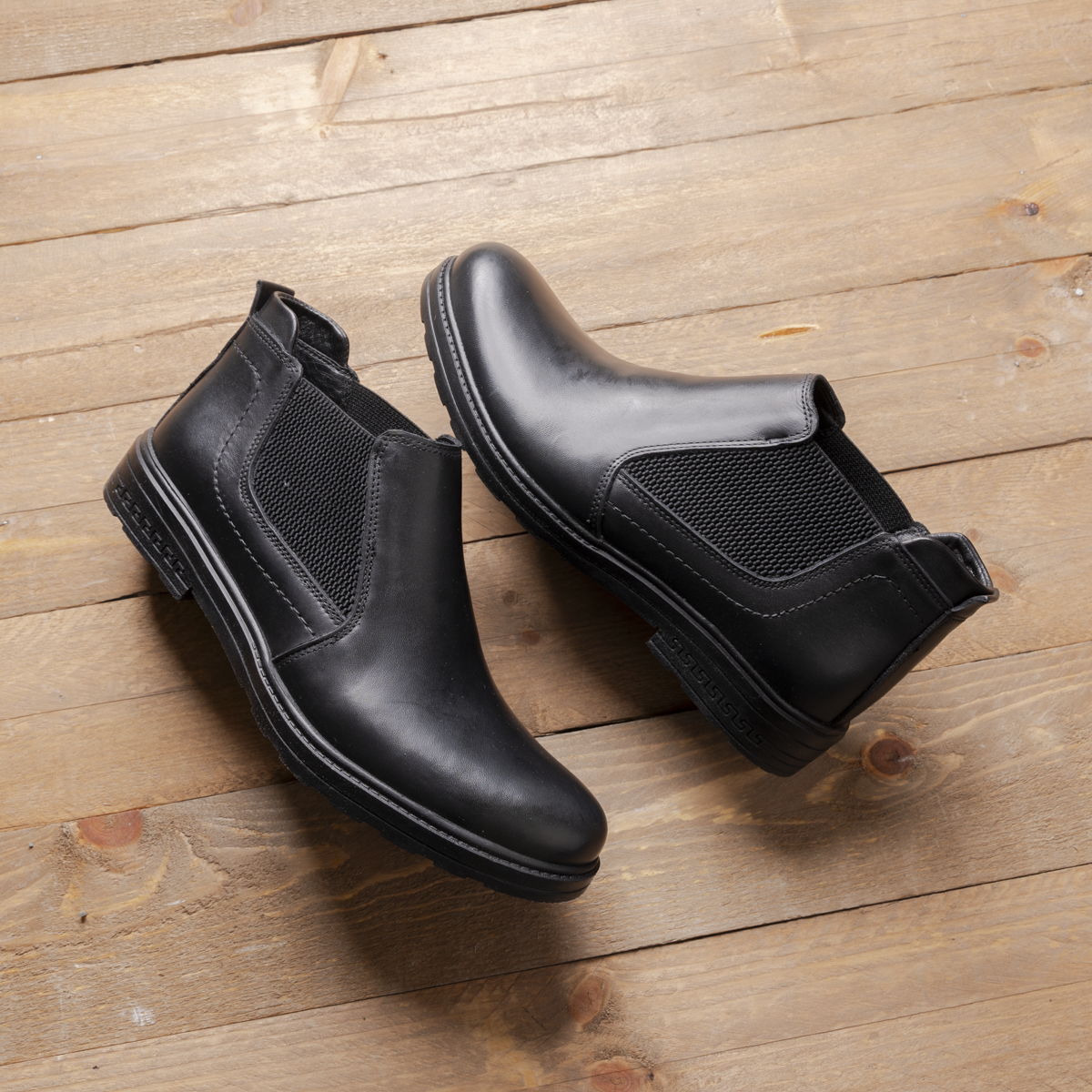 هاف جلد طبيعي مقاسات خاصة  LEVA Brand Shoes