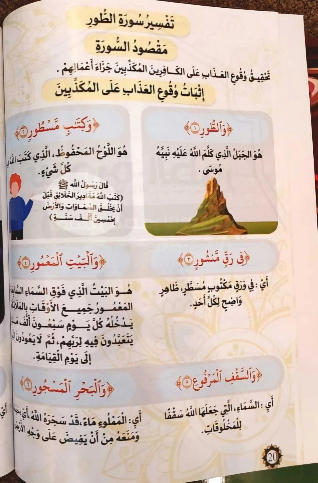 التفسير المصور للأطفال ٨ كتب