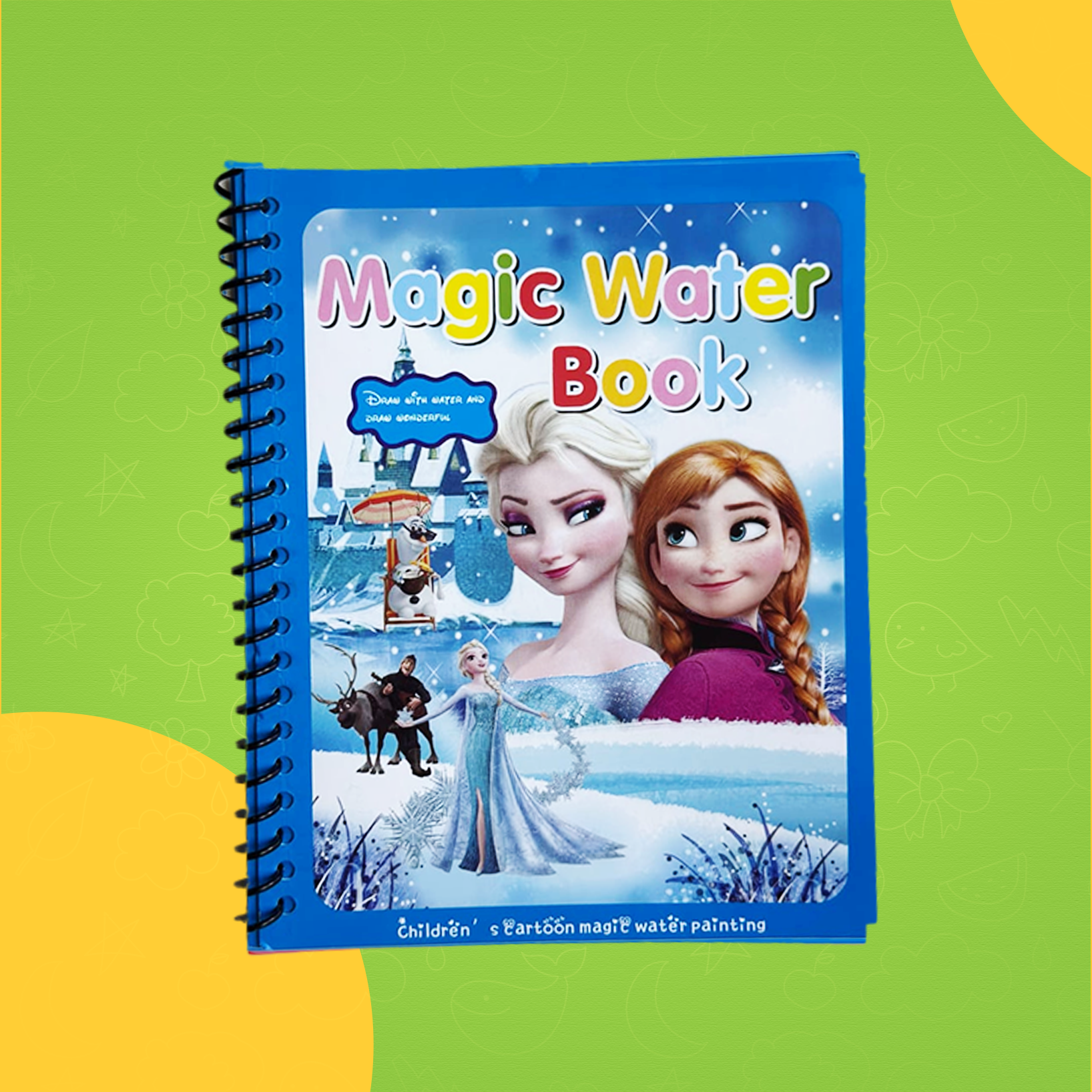 مجموعة كتب التلوين السحرية للأطفال (Magic Water Books) ( 5 كتب )