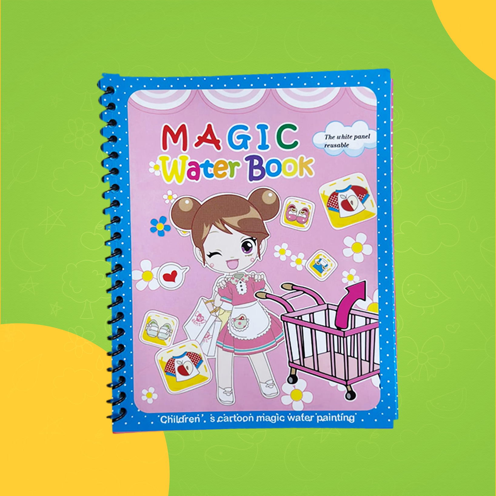 مجموعة كتب التلوين السحرية للأطفال (Magic Water Books) ( 5 كتب )