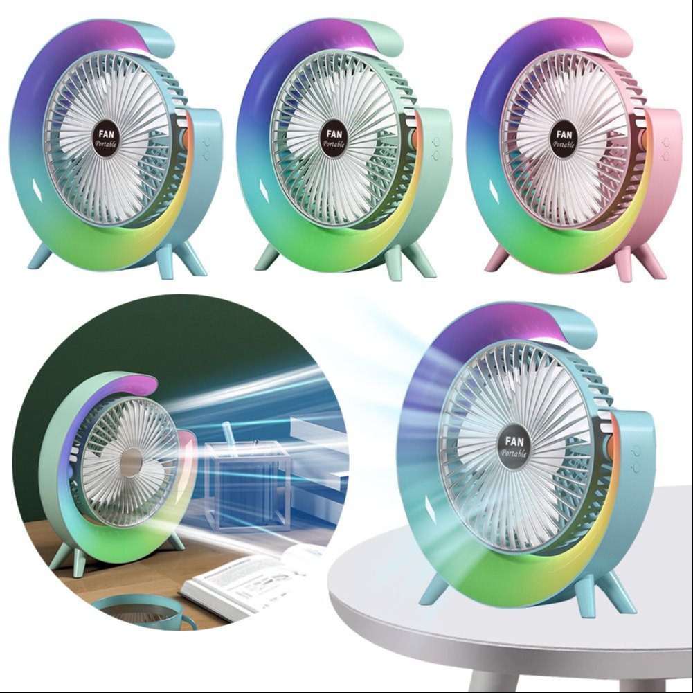 مروحة Colorful Fan المحمولة