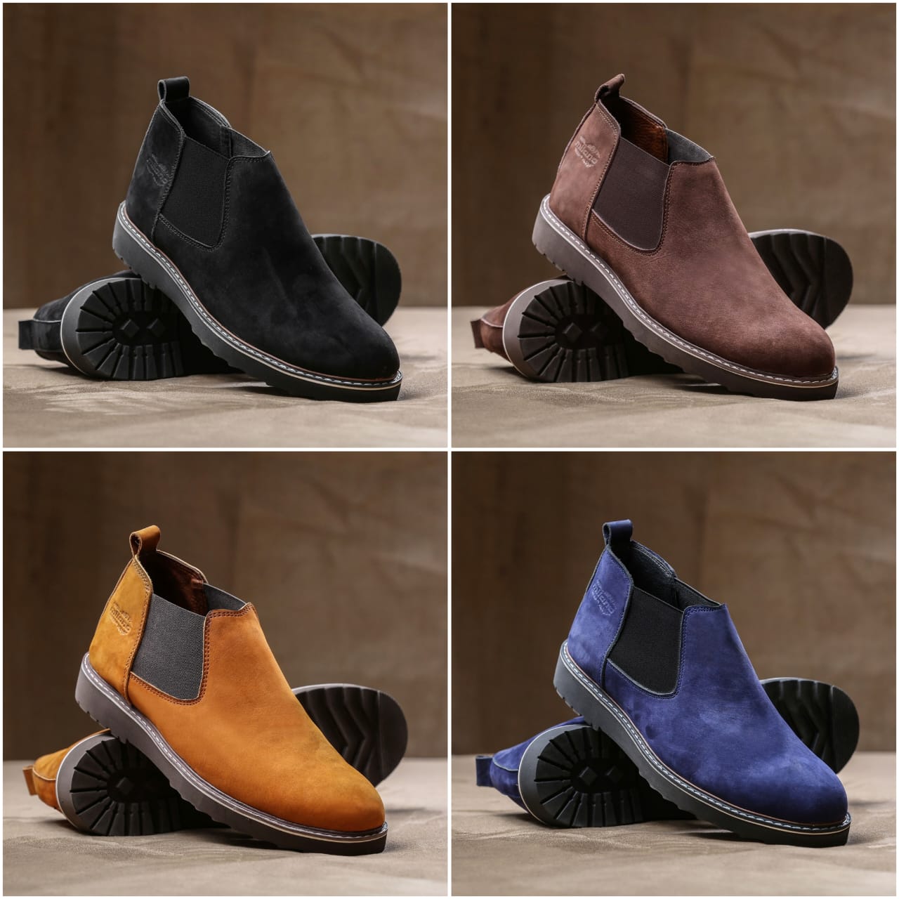 حذاء ميلانو M7 شامواه طبيعي