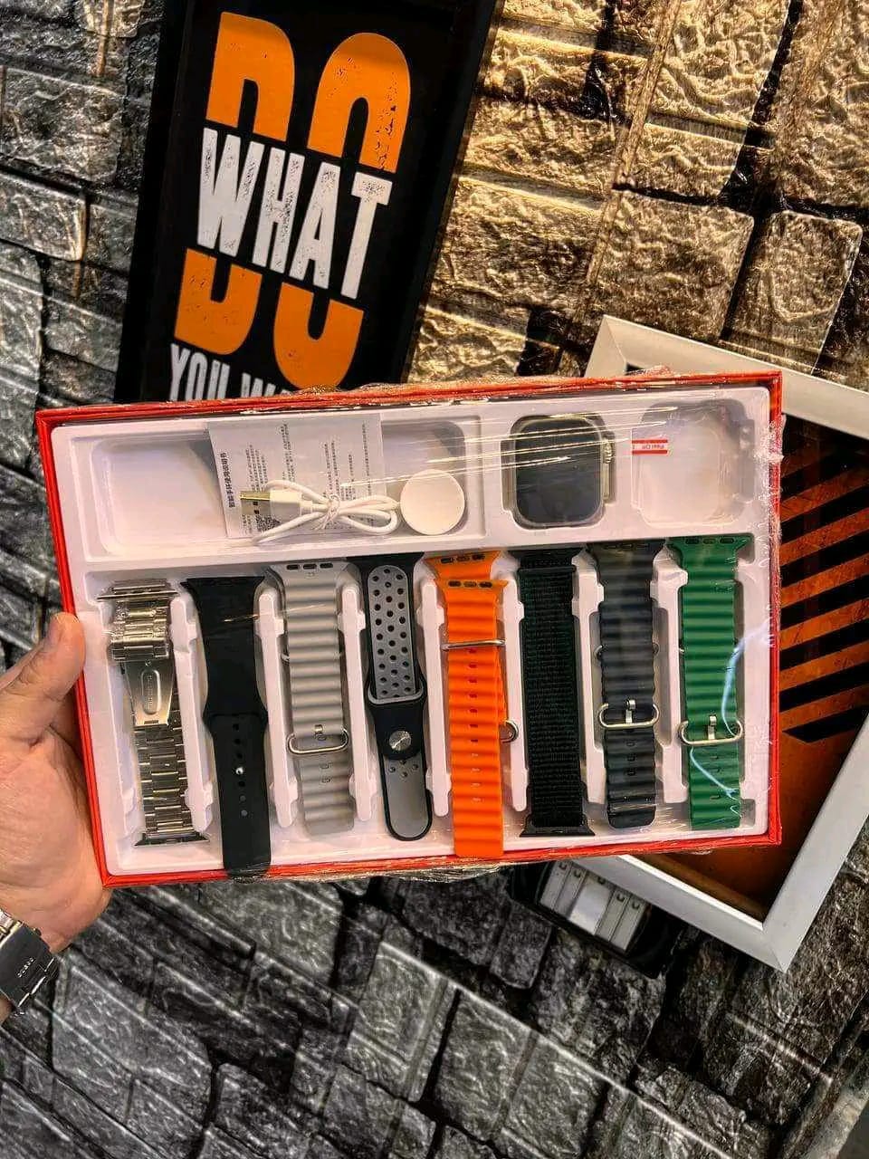 ساعة ذكية 8 إستراب وإسكرين Z60 Ultra 2 Smartwatch