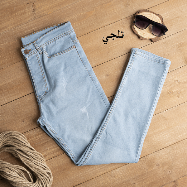 بنطلون جينز رجالي مخربش FOURVEN JEANS
