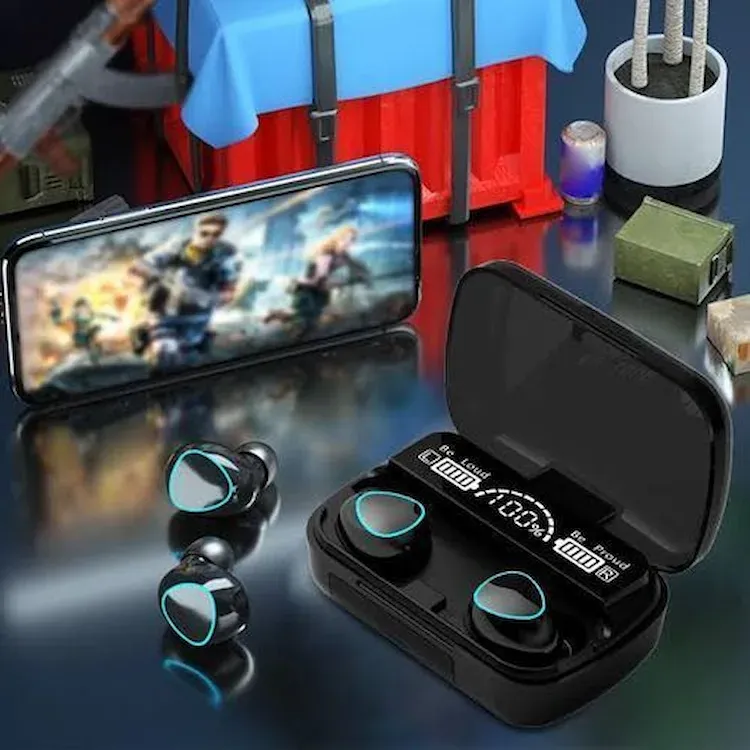 سماعة Earbuds M10 TWS – صوت نقي + باوربانك + شاشة رقمية