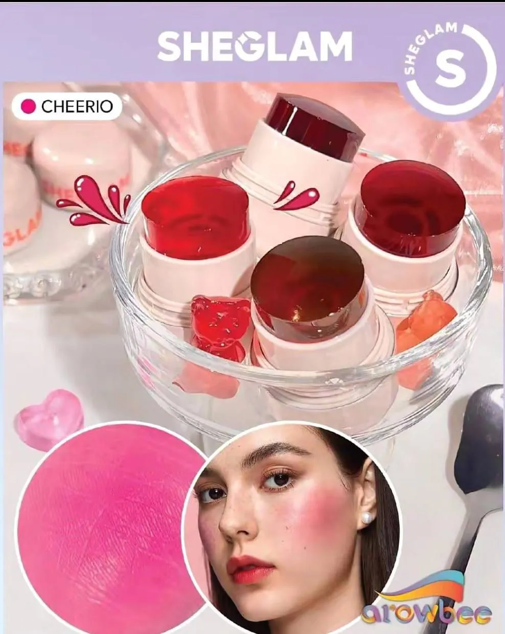 Sheglam jelly& blush tint