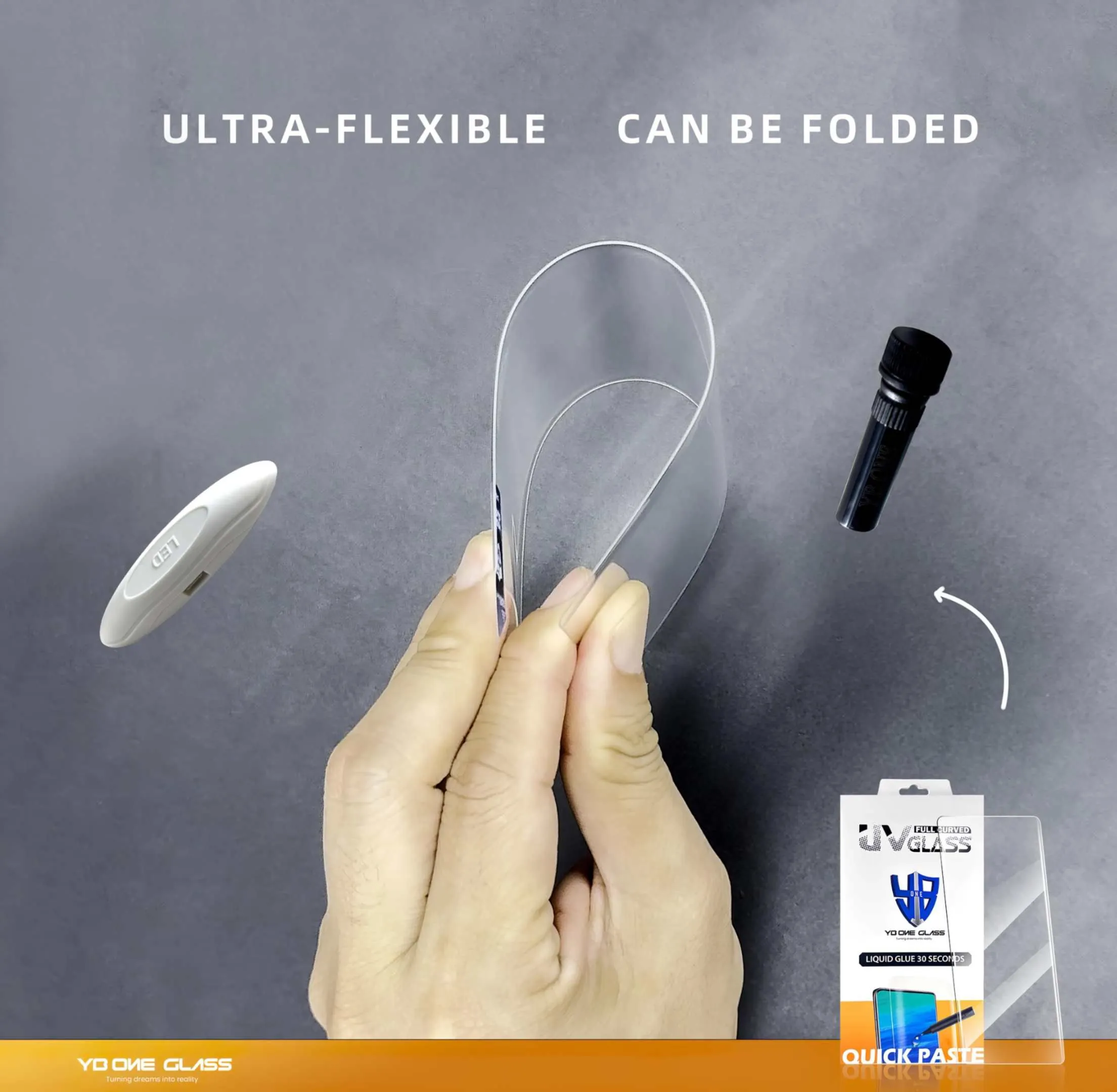 اسكرينة UV زجاج 3*1 