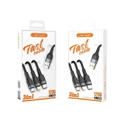 وصلة شحن 3 * 1 Xscoot 