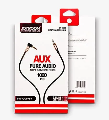 كابل صوت بمنفذ USB 3.5 ملم -1000 ملم 