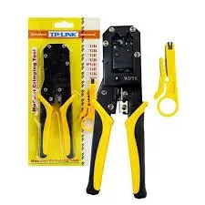 CRIMPING TOOL 518E RJ11 RJ45 CAT5 CAT6 اراجه كابلات ار جي 11 و ار جي 45 كات 5 و كات6 518