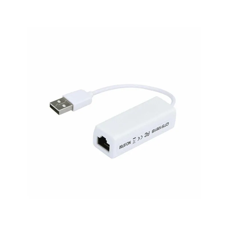 QTS1081B USB 2.0 to RJ45 Wired USB Lan Adapter compatible with Windows  (100 Mbps)