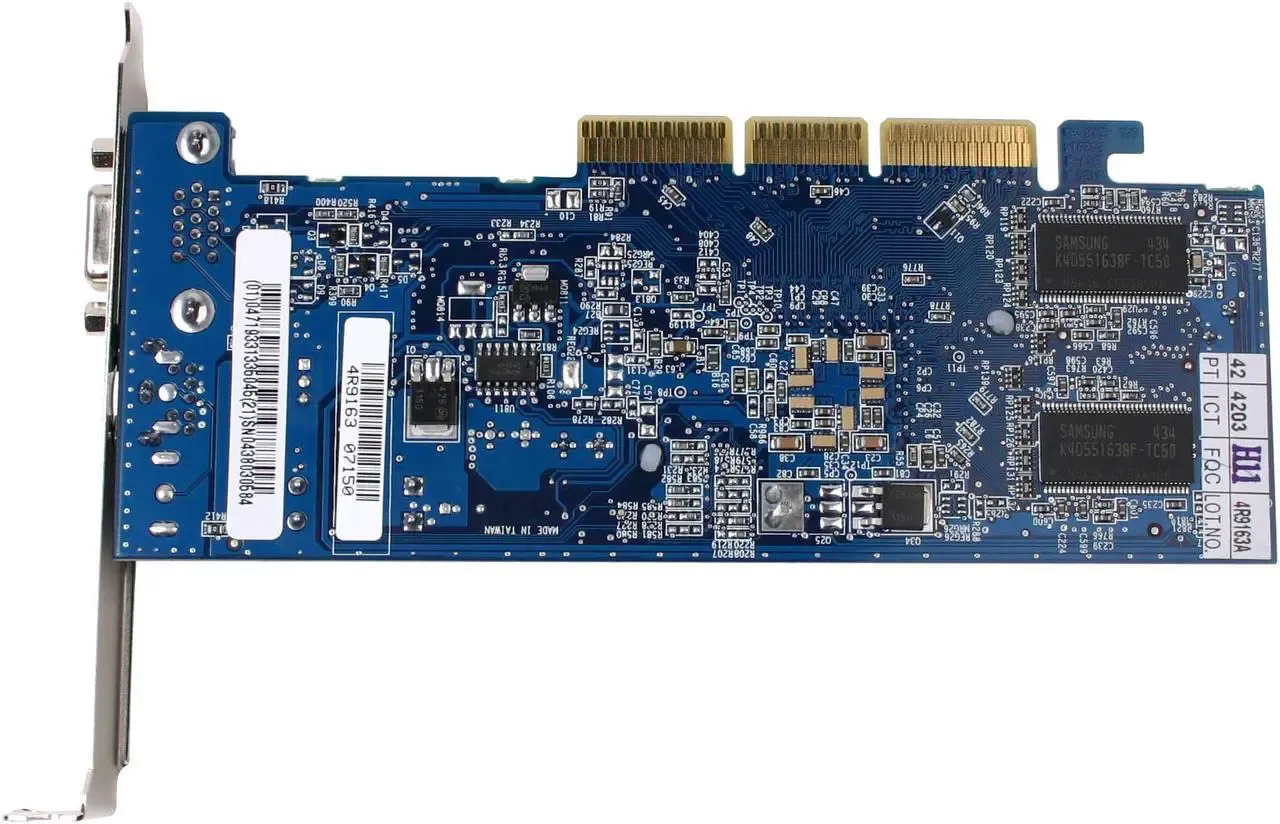 GIGABYTE Radeon 9250 128MB DDR AGP 4X/8X Graphics Card GV-R925128T