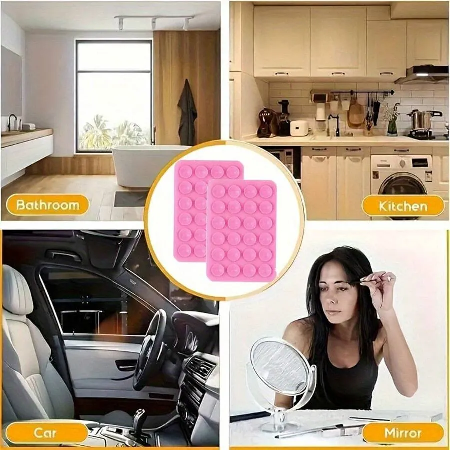 Hole Silicone Suction Cup Phone Holder