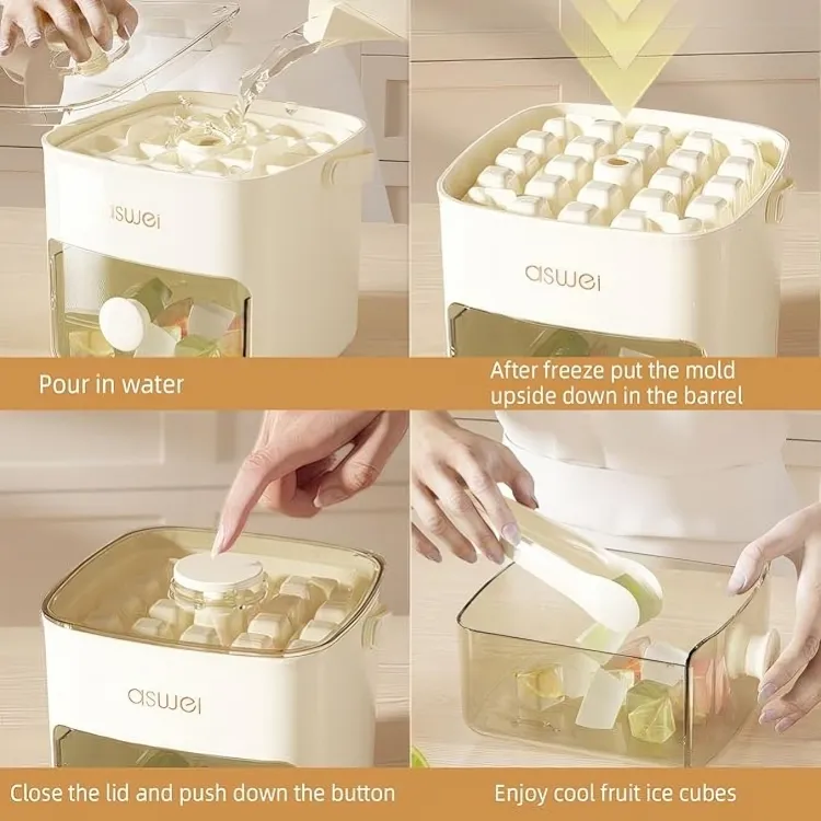 صينية مكعبات ثلج 48 قطعة