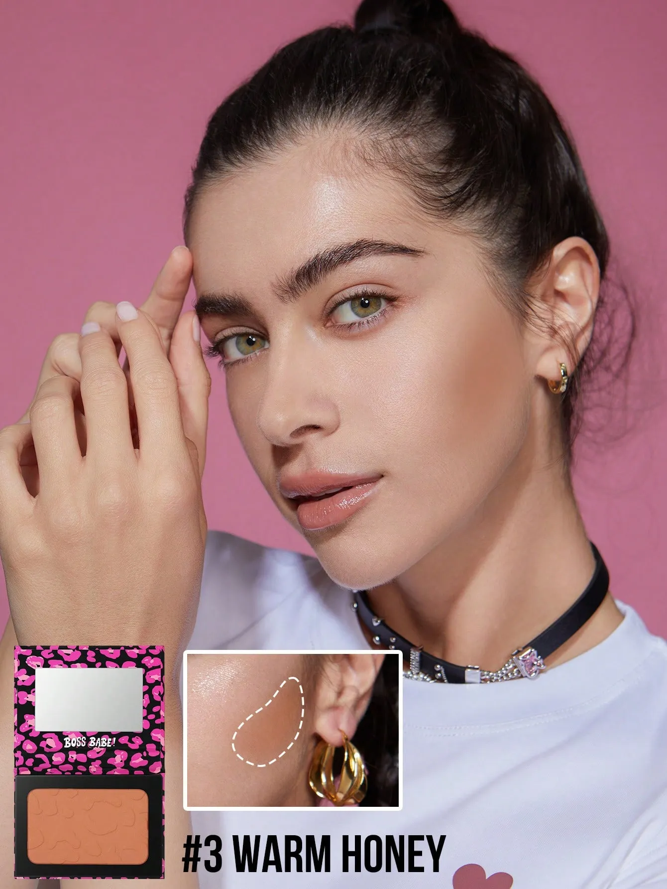 Misslyn Bronzing & Contouring Powder, Bronzer, Matte Bronzer