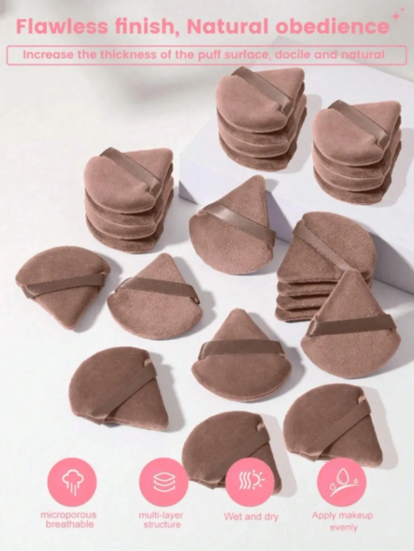 10pcs Makeup Sponge Puff