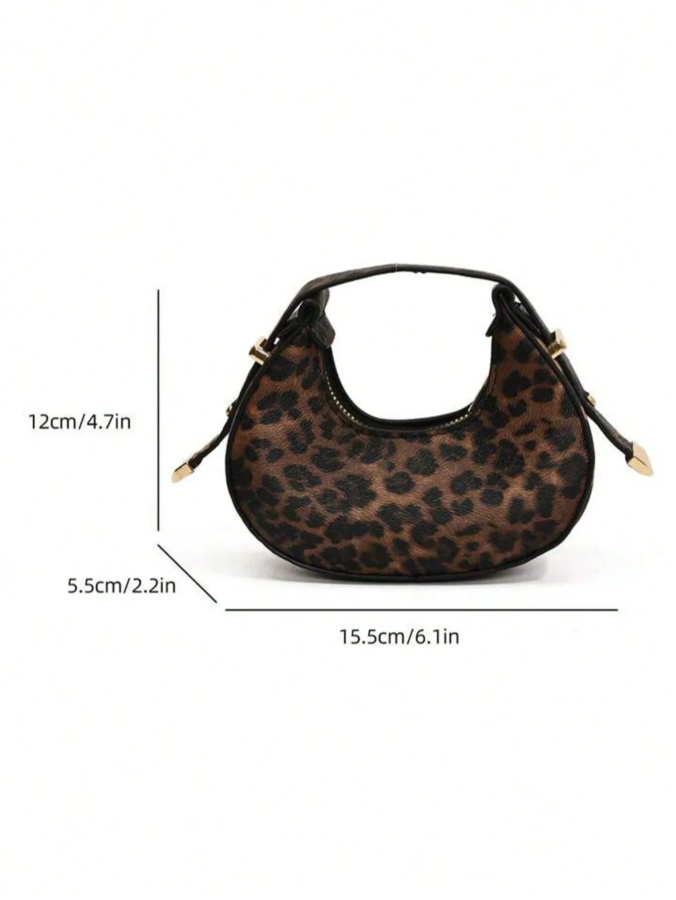 Mini Cute Leopard Print Small Handbag For Women