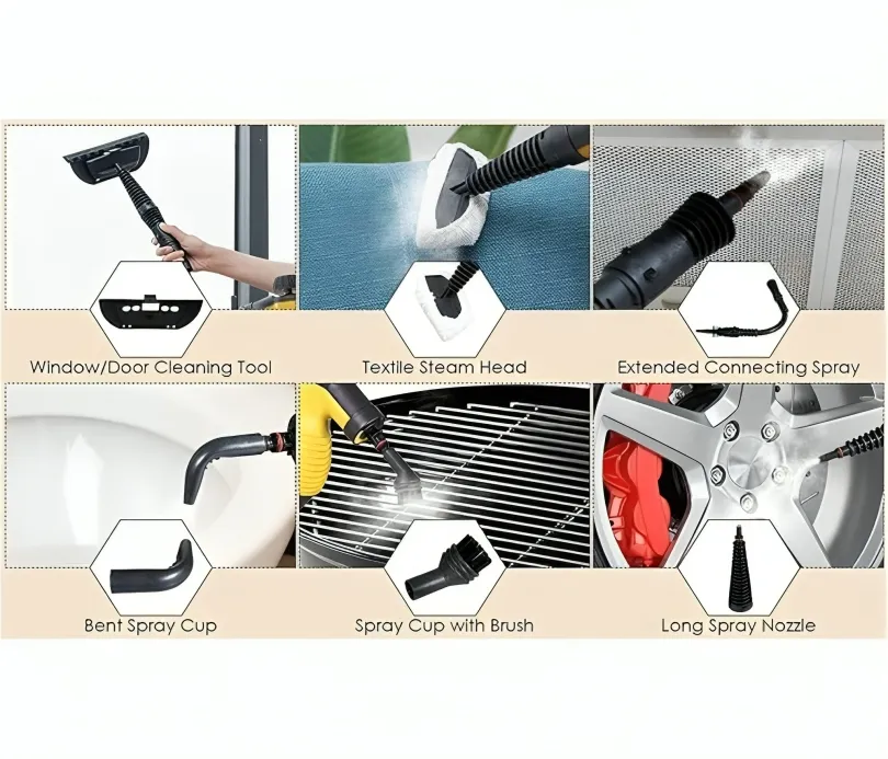 منظف بخاري محمول عالي الحرارة