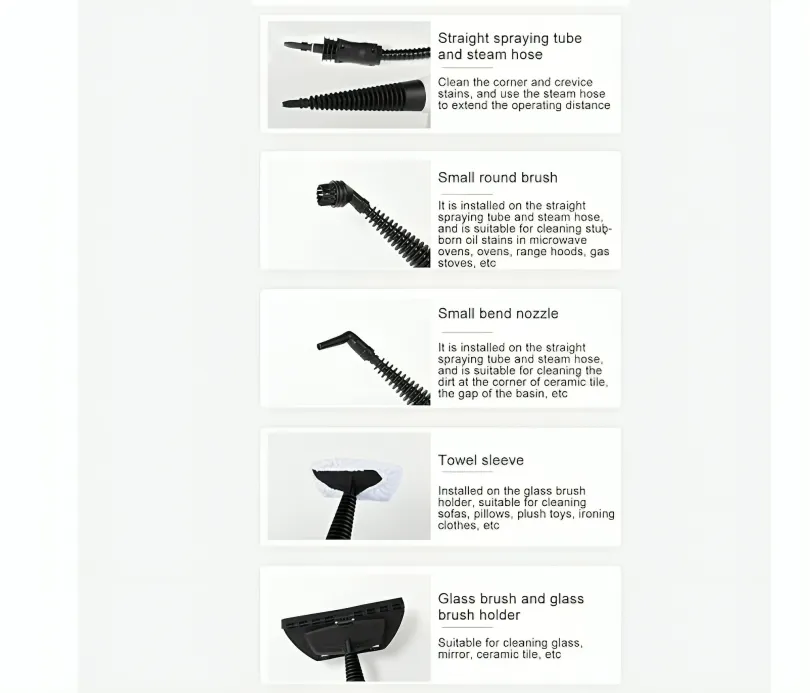 منظف بخاري محمول عالي الحرارة