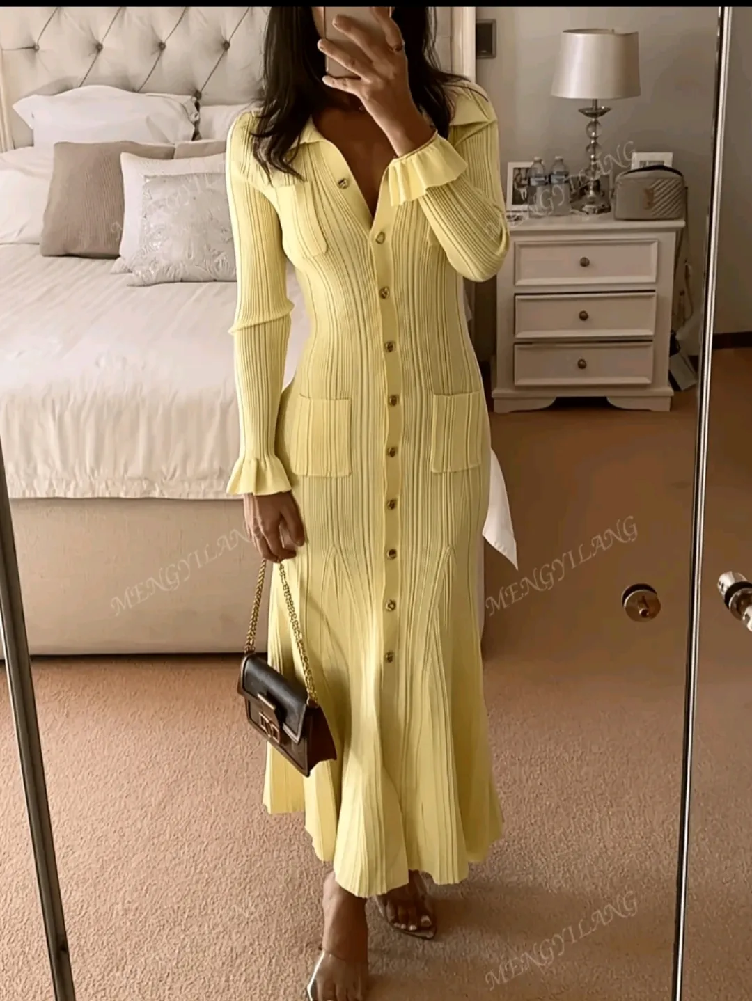 Women's New Elegant Commuting Knit Dress