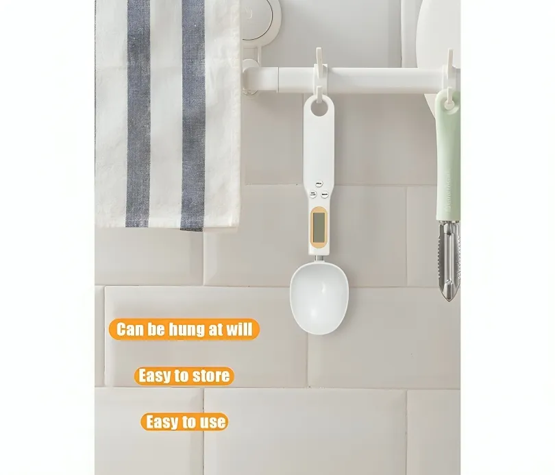 ميزان ملعقة رقمي بشاشة دقيقة متعدد الوظائف