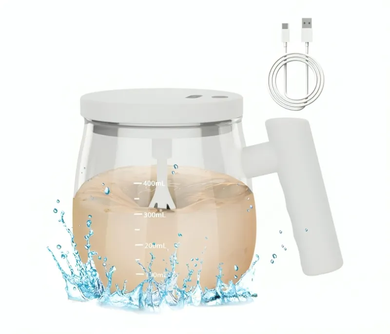 كوب تقليب كهربائي قابل لاعادة الشحن