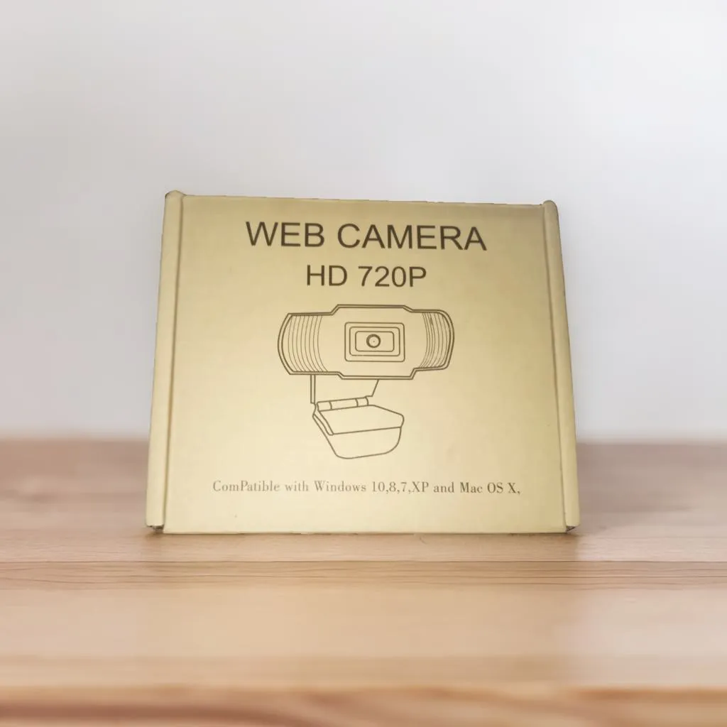 WEB CAMERA HD 720P /Compatible with Windows 10,8,7,XP and Mac OS X