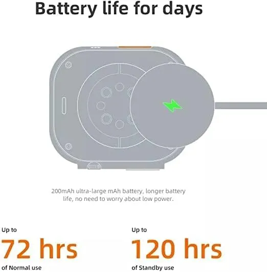 T800 SMART WATCH Ultra Wireless Charging 1.99 INFINATE