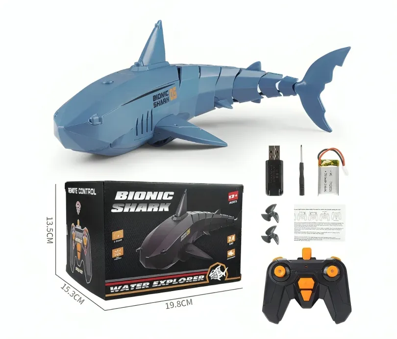 قارب سمكة القرش بالتحكم عن بعد