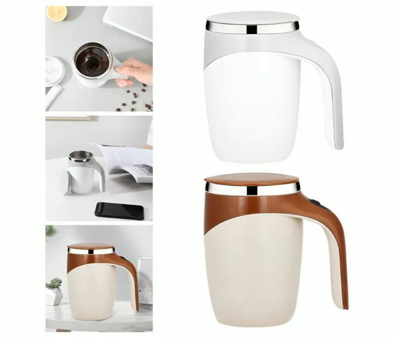 كوب خلاط كهربائي مع غطاء