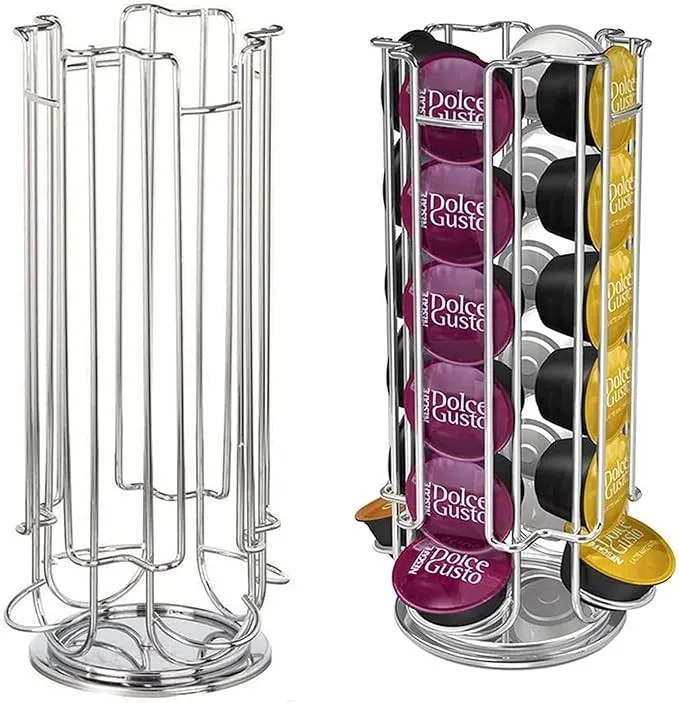 رف تخزين قهوة ل 24 قطعة