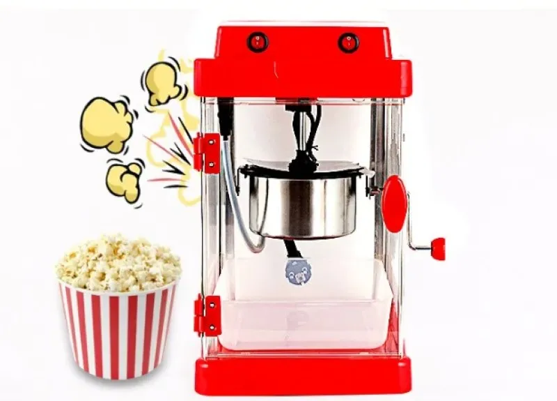 صانع الفشار محلي الصنع