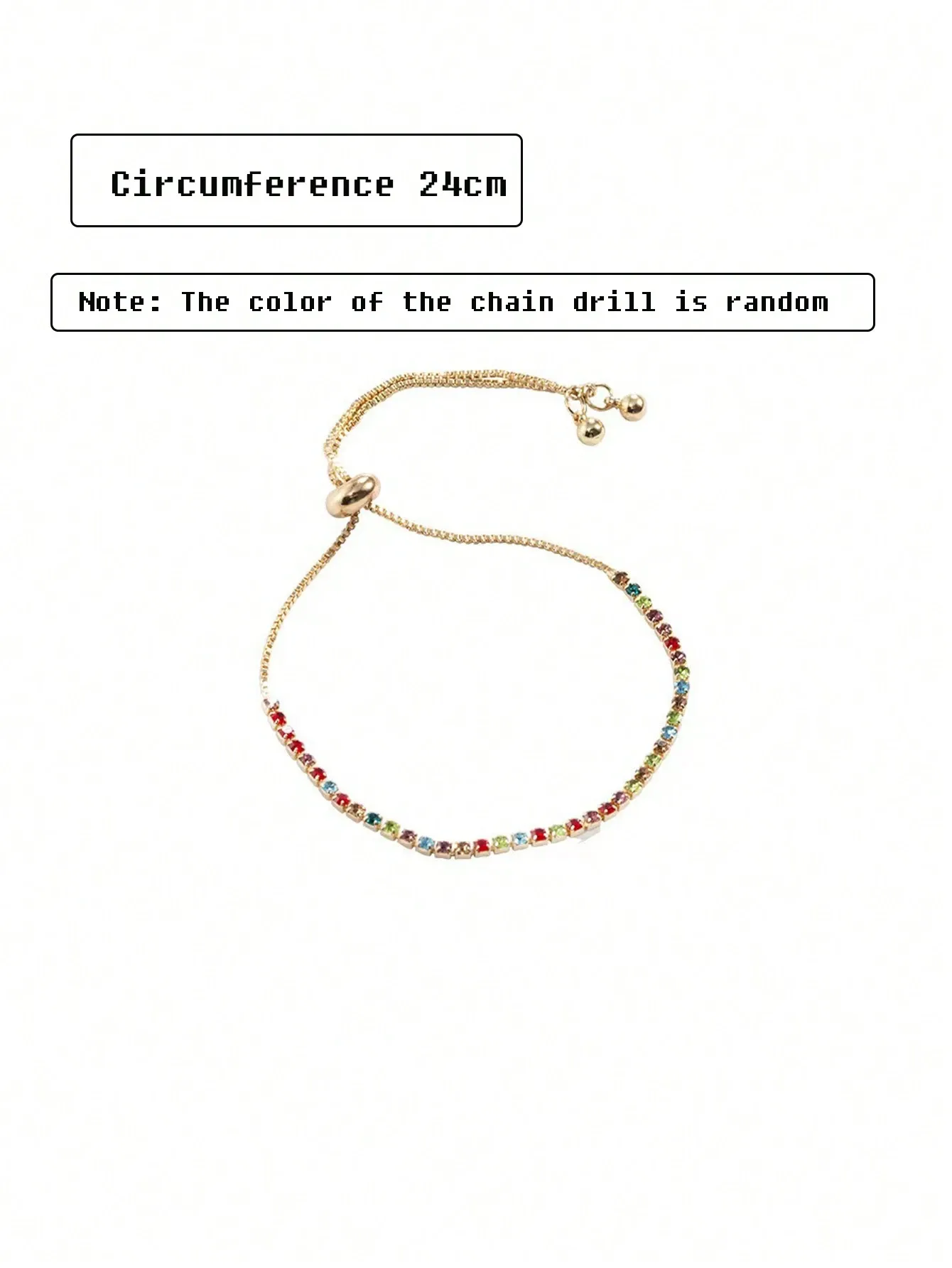 Luxury Boutique Design High-End Versatile Best Friend Accessory Lucky Rainbow Candy - image 3