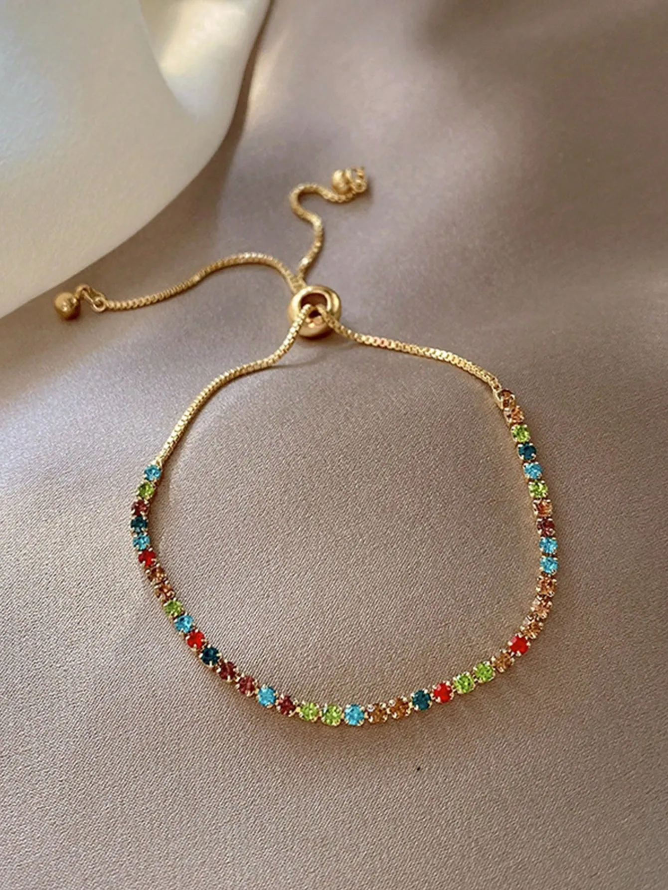 Luxury Boutique Design High-End Versatile Best Friend Accessory Lucky Rainbow Candy - image 2