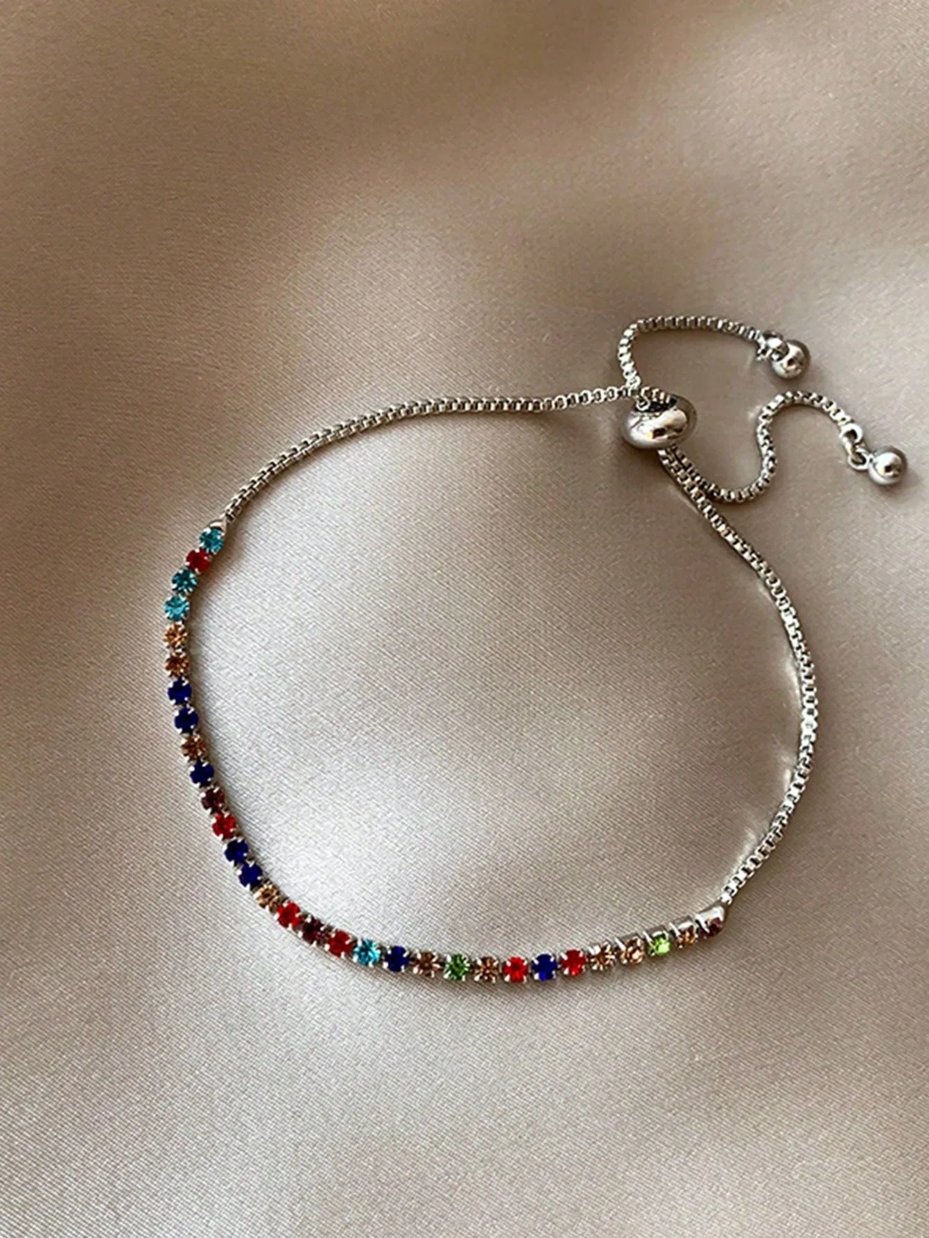 Luxury Boutique Design High-End Versatile Best Friend Accessory Lucky Rainbow Candy
