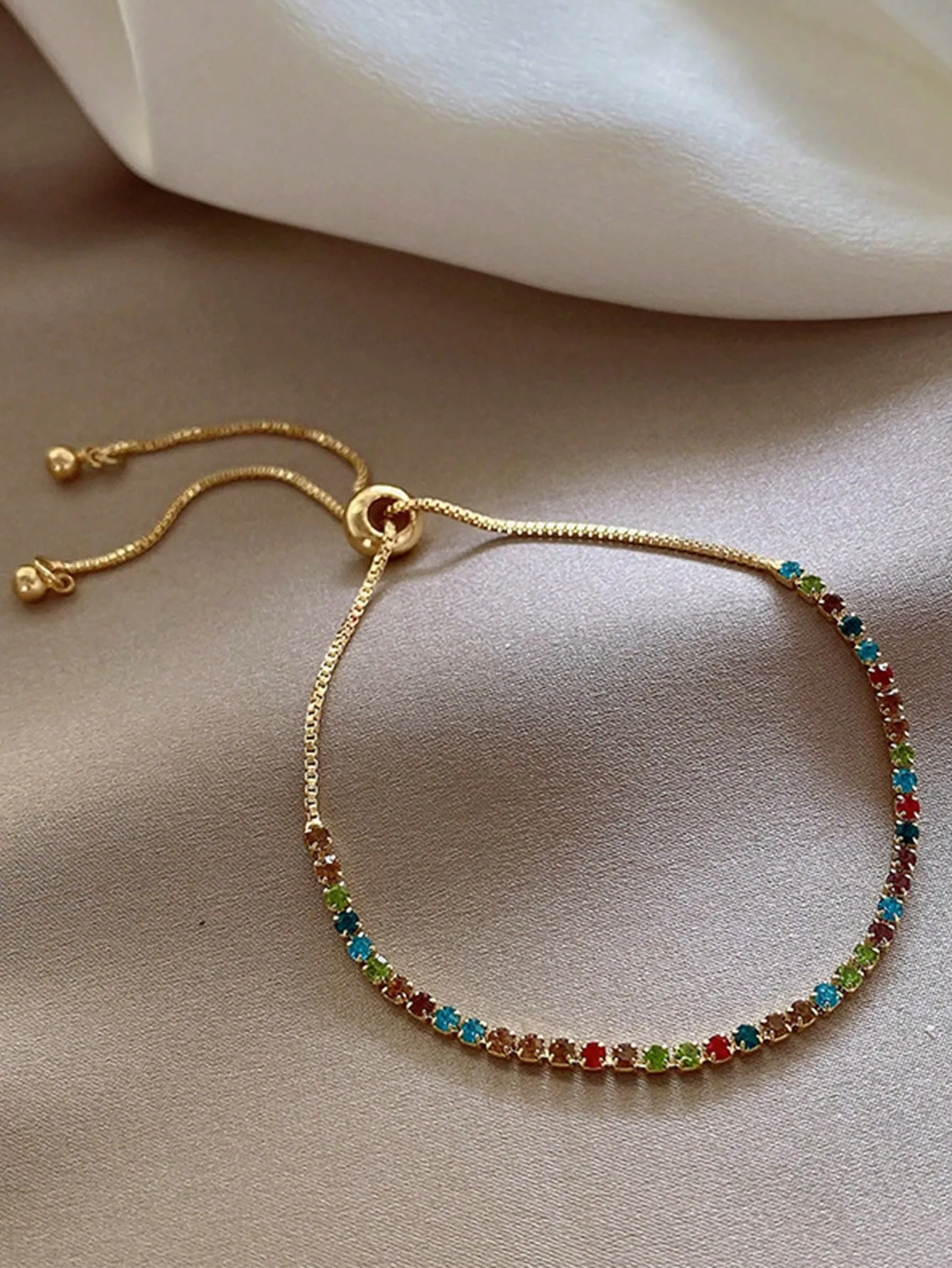 Luxury Boutique Design High-End Versatile Best Friend Accessory Lucky Rainbow Candy
