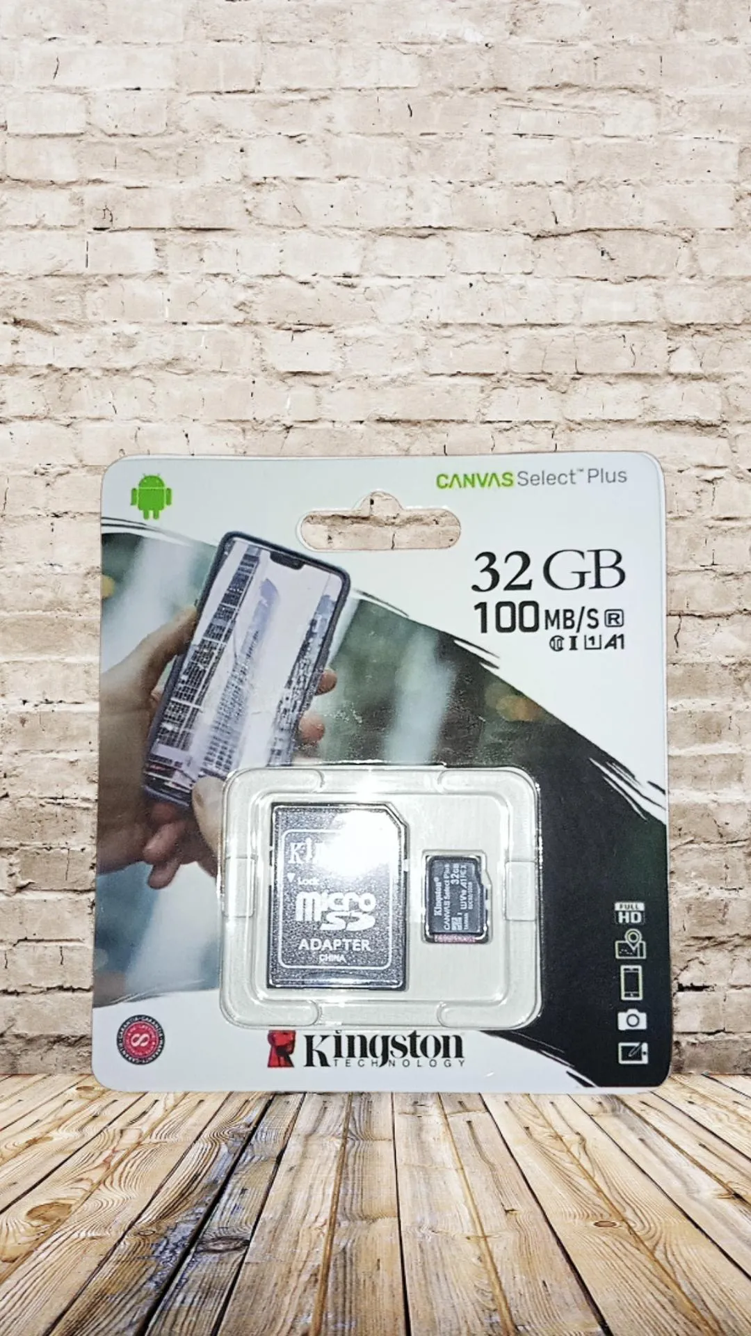Kingston 32gb memory card 100mb/s canvas select plus