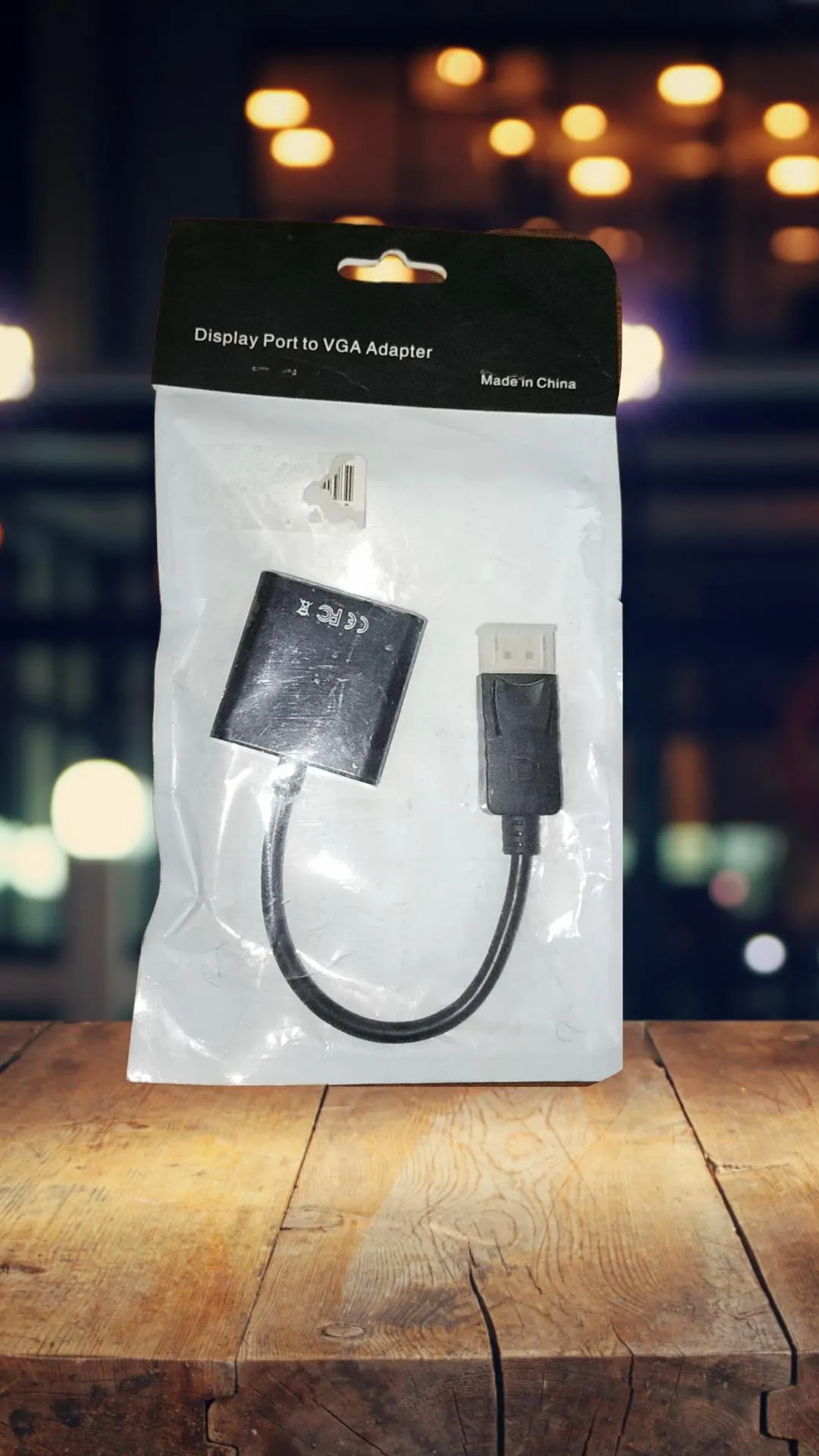 display port to vga adaptor original