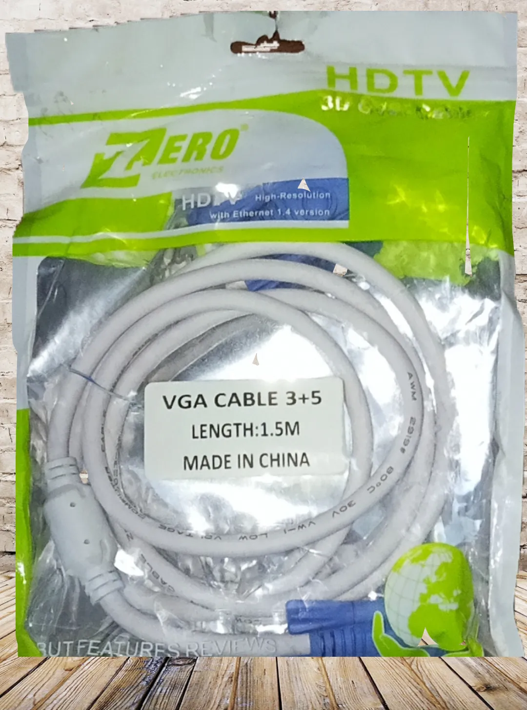 zero vga cable 1.5m