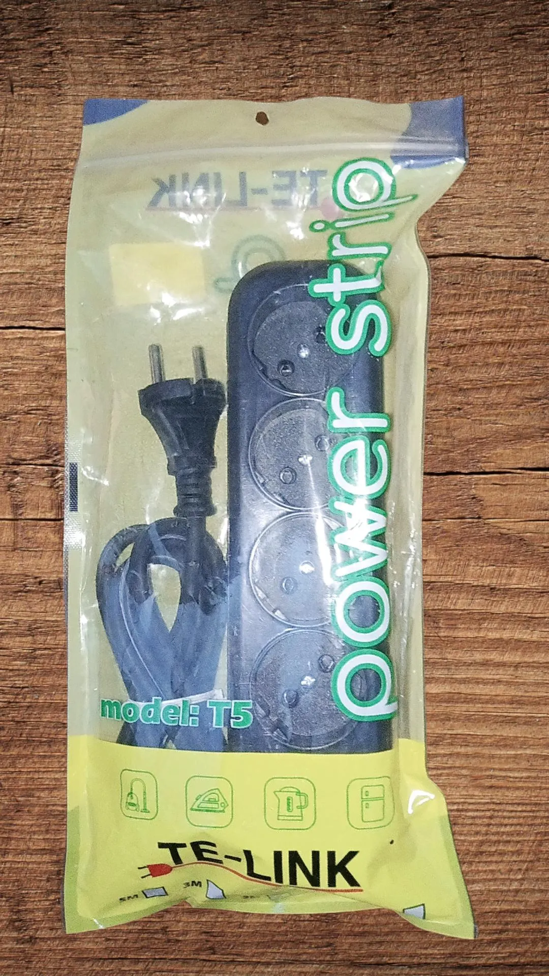 te link power strip مشترك سلك 4 عين