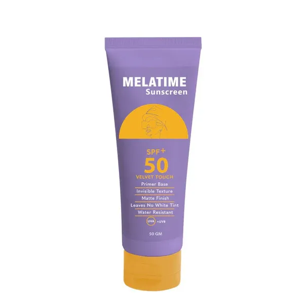 Melatime Sunscreen Gel Velvet Touch 50gm