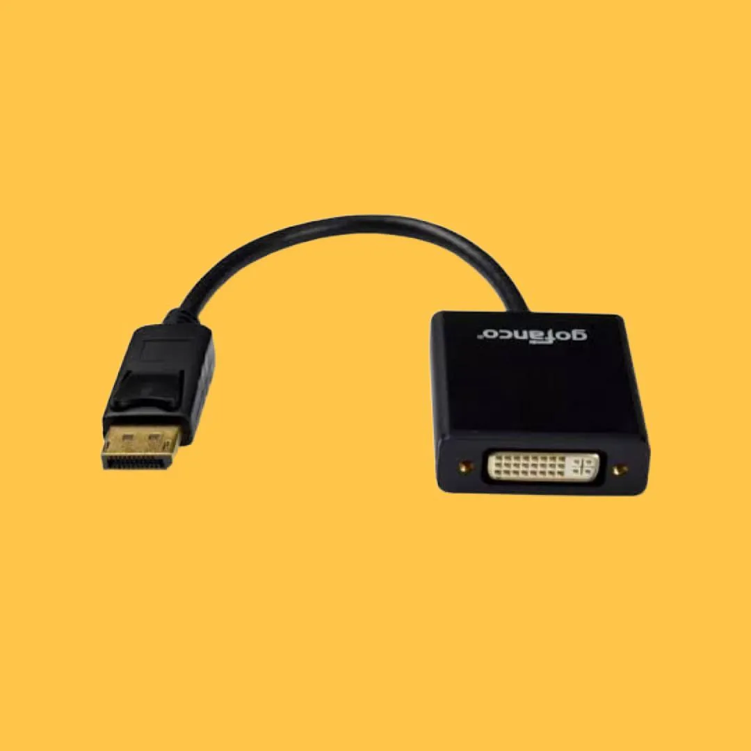  Active DisplayPort 1.2 to DVI-D Single Link Converter Adapter - Eyefinity Compatible, Multiple Screens Supported for Gaming, Up to 1080p & 1920x1200 @60Hz DPDVIA